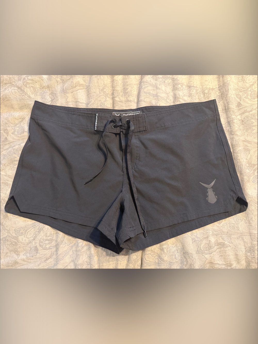 Black Women's Swim Coverup Shorts -